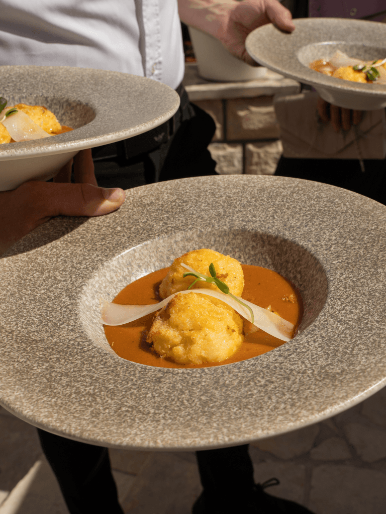 Table setting at Bepo